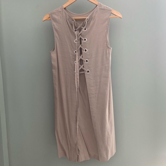 Theory Cream Dress - Picture 2 of 5